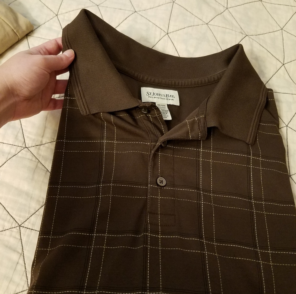 St. John's Bay Prima Blend Quick Dry Polo